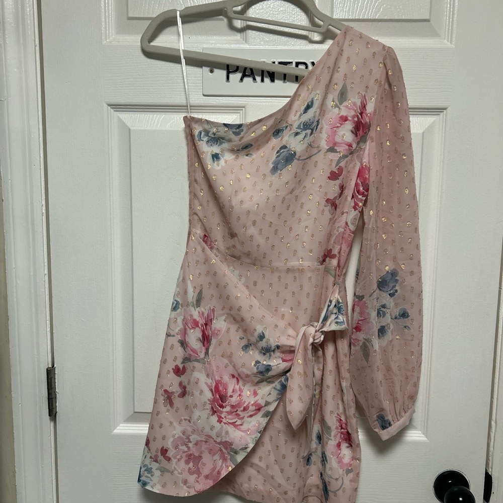 NWOT Yumi Kim Studio 54 Dress Wayfarer Pink Floral Dress Size Small - Picture 2 of 13